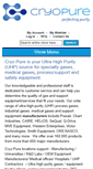 Mobile Screenshot of cryopurecorp.com